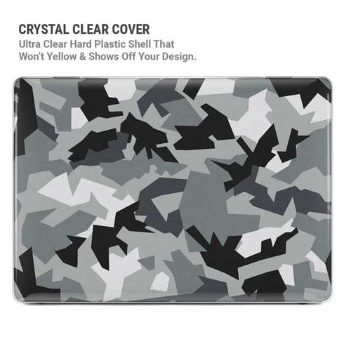 Urban Camouflage Black MacBook Air 15in (2023-2025) Case plus Skin